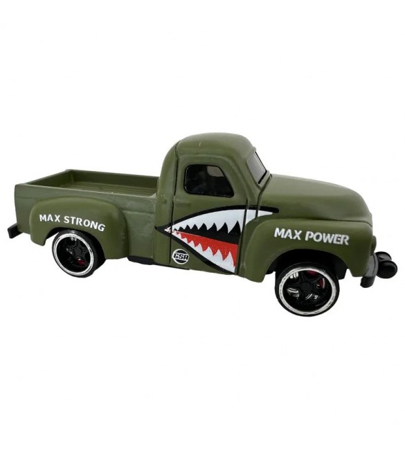 Carrinho Die Cast Garagem S.A. - Caminhonete Verde Carrinho Die Cast Garagem S.A. - Caminhonete Verde
